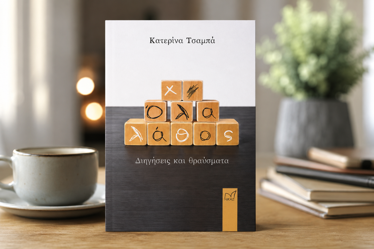 Book Review: ΟΛΑ ΛΑΘΟΣ, της ΚΑΤΕΡΙΝΑΣ ΤΣΑΜΠΑ, από εκδόσεις ΝΙΚΑΣ